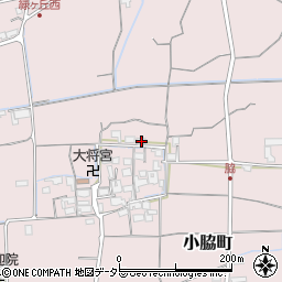 滋賀県東近江市小脇町1336周辺の地図