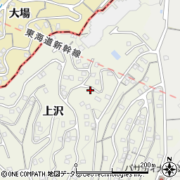 静岡県田方郡函南町上沢955-357周辺の地図