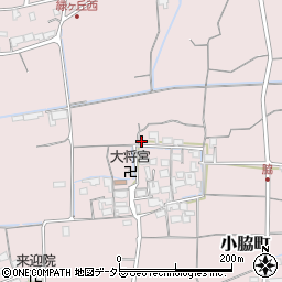 滋賀県東近江市小脇町1496周辺の地図