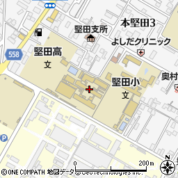 滋賀県立堅田高等学校周辺の地図