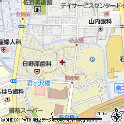 シティハイム奈良橋周辺の地図