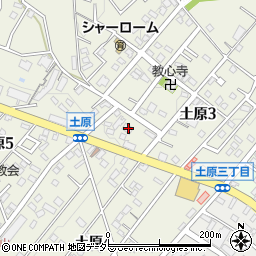 愛知県名古屋市天白区土原3丁目104周辺の地図