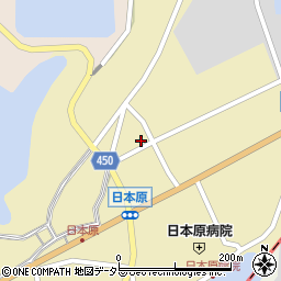 岡山県津山市日本原35周辺の地図