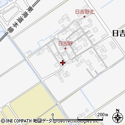 滋賀県近江八幡市日吉野町419周辺の地図