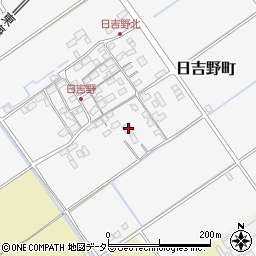 滋賀県近江八幡市日吉野町192周辺の地図