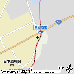 岡山県津山市日本原274周辺の地図