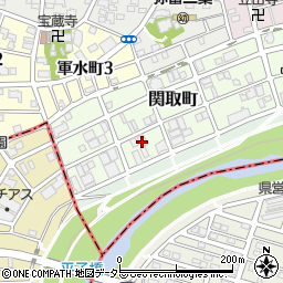 愛知県名古屋市瑞穂区関取町41周辺の地図