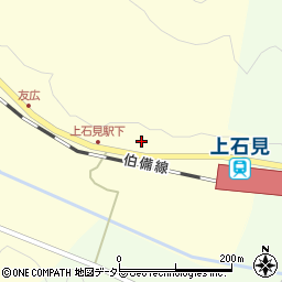 鳥取県日野郡日南町中石見62周辺の地図