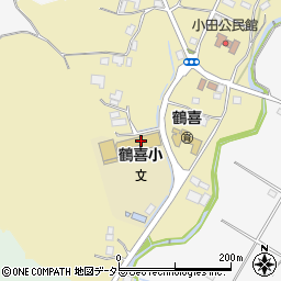 鏡野町立鶴喜小学校周辺の地図