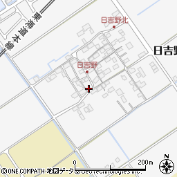 滋賀県近江八幡市日吉野町411周辺の地図