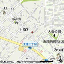 愛知県名古屋市天白区土原3丁目1106周辺の地図