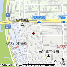 愛知県名古屋市港区当知4丁目2304周辺の地図