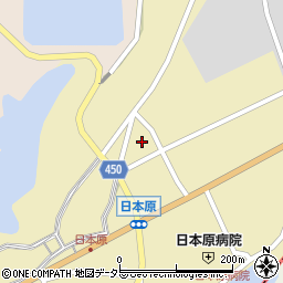 岡山県津山市日本原33周辺の地図