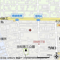 愛知県名古屋市港区当知4丁目303周辺の地図