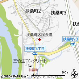 扶桑町区民会館周辺の地図