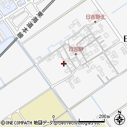 滋賀県近江八幡市日吉野町425周辺の地図