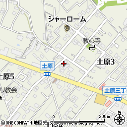 愛知県名古屋市天白区土原3丁目102周辺の地図