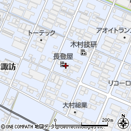 株式会社長登屋　静岡工場周辺の地図