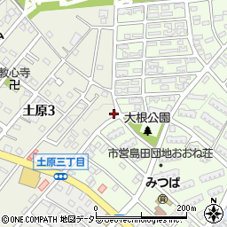 愛知県名古屋市天白区土原3丁目1228周辺の地図