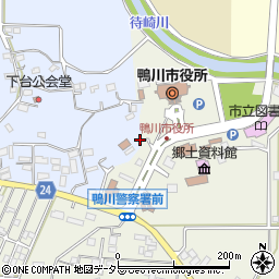 千葉県鴨川市八色48周辺の地図