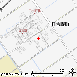 滋賀県近江八幡市日吉野町196周辺の地図