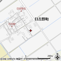 滋賀県近江八幡市日吉野町202周辺の地図