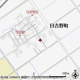 滋賀県近江八幡市日吉野町198周辺の地図