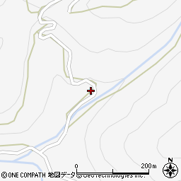 静岡県浜松市天竜区佐久間町相月694周辺の地図