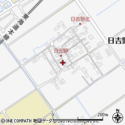 滋賀県近江八幡市日吉野町410周辺の地図