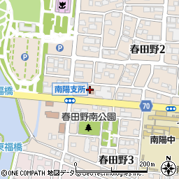 名古屋市港消防署南陽出張所周辺の地図