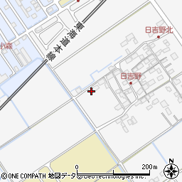 滋賀県近江八幡市日吉野町433周辺の地図