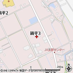 愛知県弥富市鍋平周辺の地図