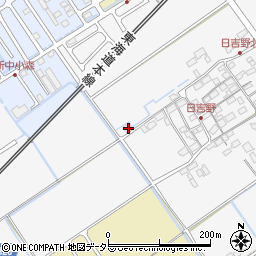 滋賀県近江八幡市日吉野町501周辺の地図