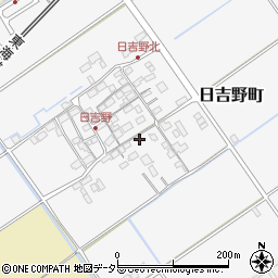 滋賀県近江八幡市日吉野町400周辺の地図