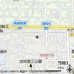 愛知県名古屋市港区当知4丁目308周辺の地図