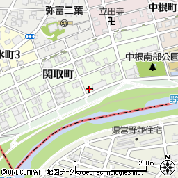 愛知県名古屋市瑞穂区関取町69-1周辺の地図