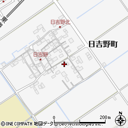 滋賀県近江八幡市日吉野町373周辺の地図