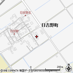滋賀県近江八幡市日吉野町203周辺の地図