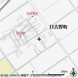 滋賀県近江八幡市日吉野町195周辺の地図
