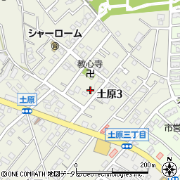 愛知県名古屋市天白区土原3丁目209周辺の地図