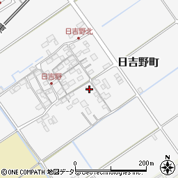 滋賀県近江八幡市日吉野町372周辺の地図