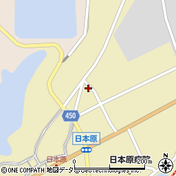 岡山県津山市日本原31周辺の地図