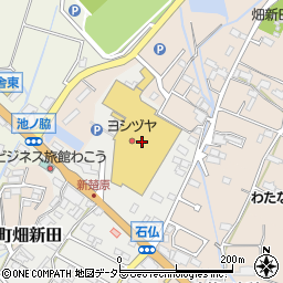 ヨシヅヤ員弁店周辺の地図
