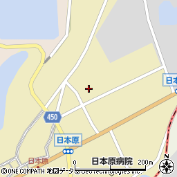 岡山県津山市日本原41周辺の地図