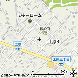 愛知県名古屋市天白区土原3丁目202周辺の地図