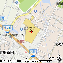 ダイソーヨシヅヤ員弁店周辺の地図