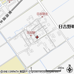 滋賀県近江八幡市日吉野町398周辺の地図