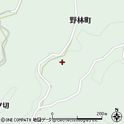 愛知県豊田市野林町中ノ切周辺の地図