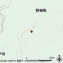 愛知県豊田市野林町（中ノ切）周辺の地図