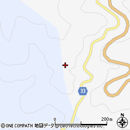 愛知県北設楽郡設楽町川向横山周辺の地図